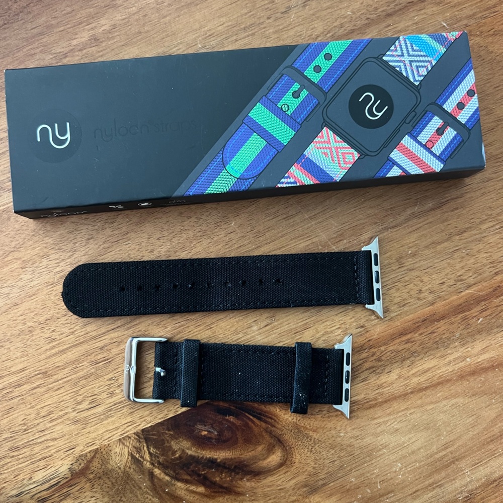 Apple Watch Band Nyloon For 42MM / 44MM Black